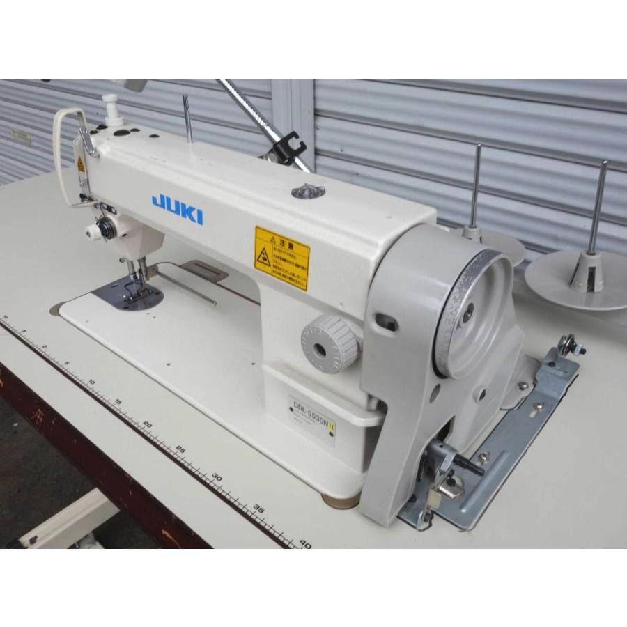 JUKI 職業用ミシン DDL-5530NH ◇ 厚物 1本針本縫ミシン 100V 作業台