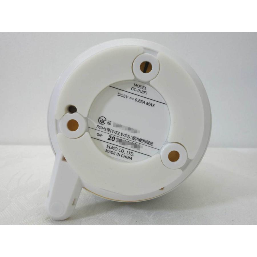 ELMO 小型 防犯カメラ□QBIC CLOUD CC-2/クラウド録画□WiFi/屋内用