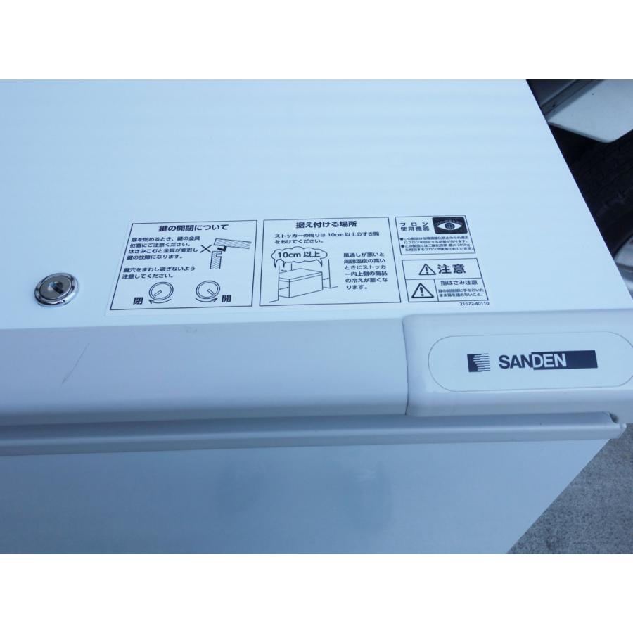 ◆　サンデン　チェストフリーザー　定格内容積140L　2019年製　業務用　上開式1枚扉　SH-170XD　冷凍ケース