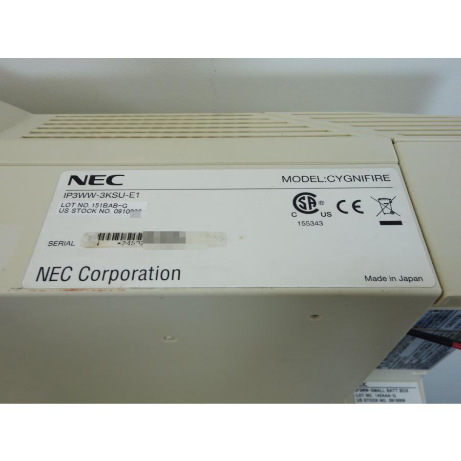 送料無料 ◆ NEC ビジネスフォン主装置 ◆ 基盤付 AspireX IP3D-3KSU-B1 IP3WW-3KSU-E1｜town-houei｜05