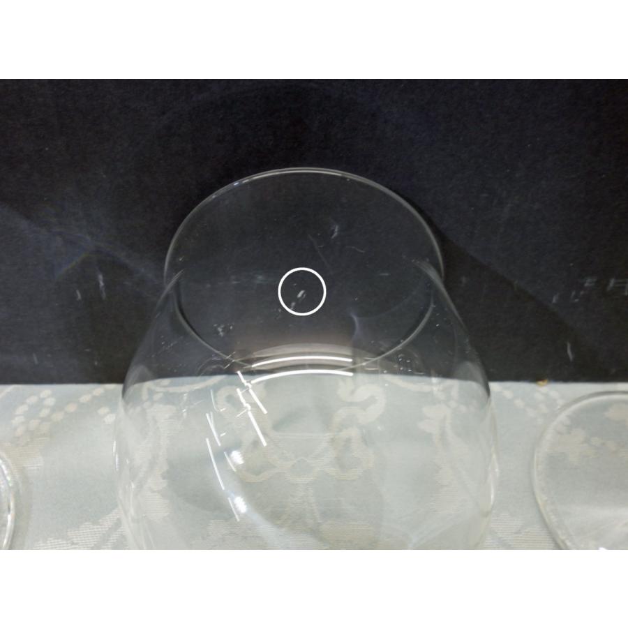 HOYAクリスタル　限定品　クリスタル海洋生物彫刻　希少品 HOYA クリスタル ワイングラス 3個 セット ◇ ハート彫刻 : 日本