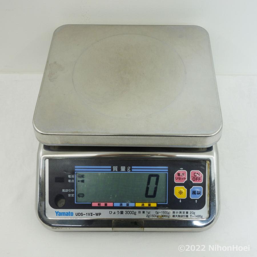 大和製衡 送料無料 防水型 デジタル 上皿 はかり UDS-1VII-WP 大和製衡 送料無料 防水型 デジタル 上皿 はかり UDS-1VII-WP