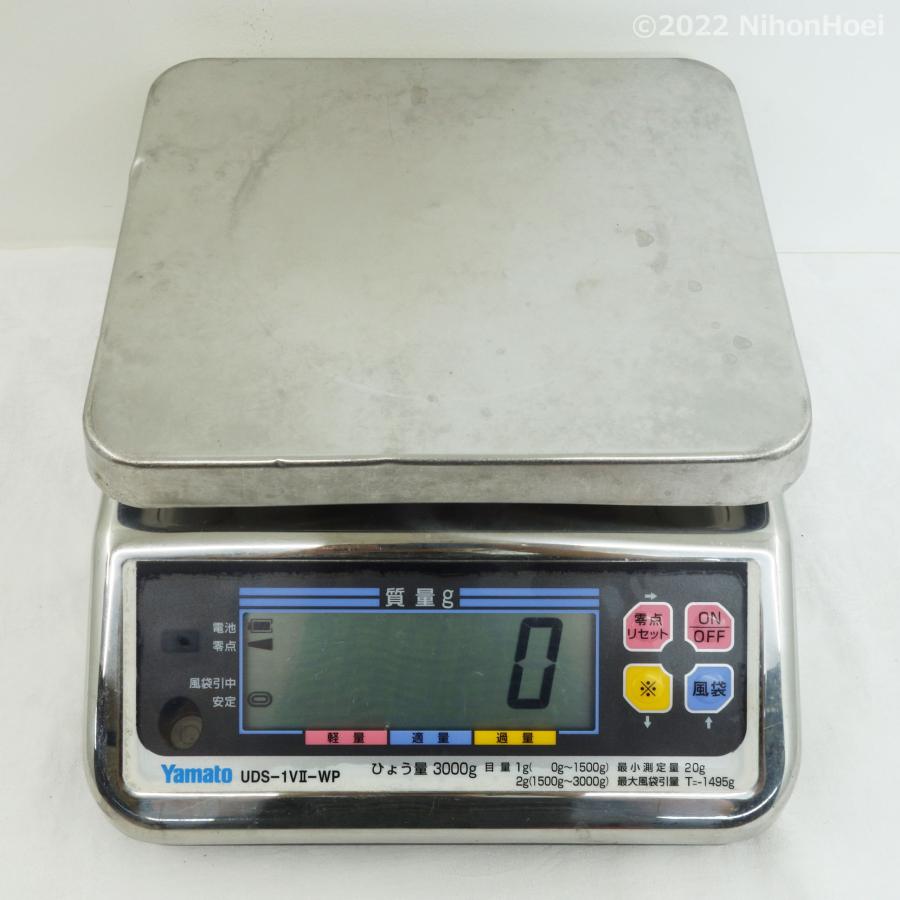 大和製衡 送料無料 防水型デジタル 上皿はかり ◇ UDS-1VII-WP 大和製衡 送料無料 防水型デジタル 上皿はかり ◇ UDS-1VII-WP