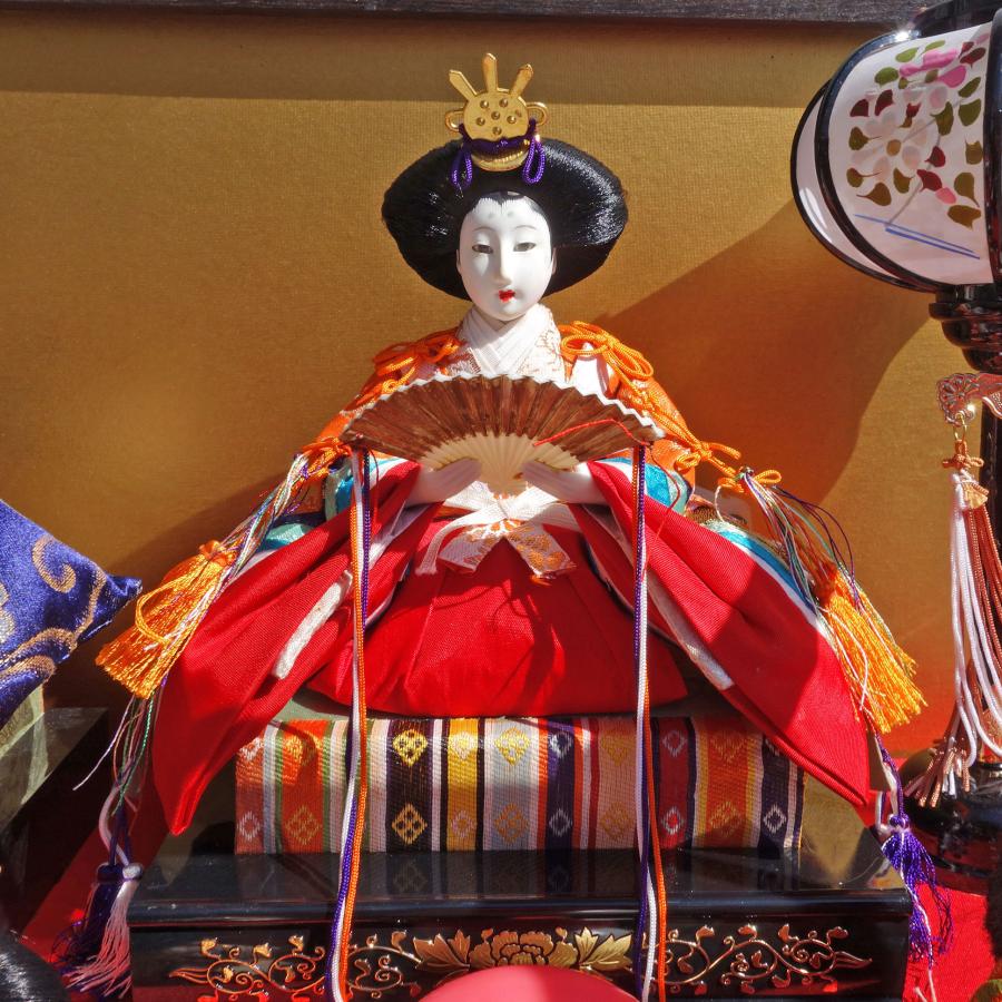 雛人形 義秀作 7人飾り 3段 ◇ ひな祭り オルゴール ぼんぼり 雛人形 義秀作 7人飾り 3段 ◇ ひな祭り オルゴール ぼんぼり