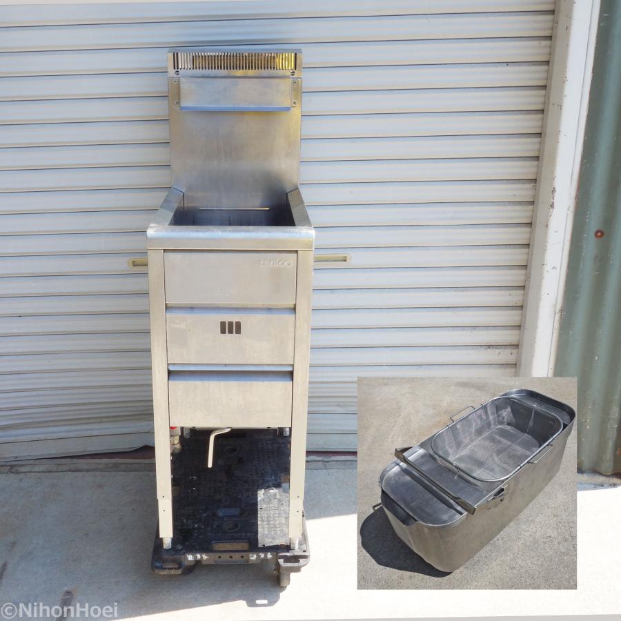 タニコー ガスフライヤー 都市ガス 15L TGFL-35C ◇ 幅350×奥行 タニコー ガスフライヤー 都市ガス 15L TGFL-35C ◇ 幅350×奥行