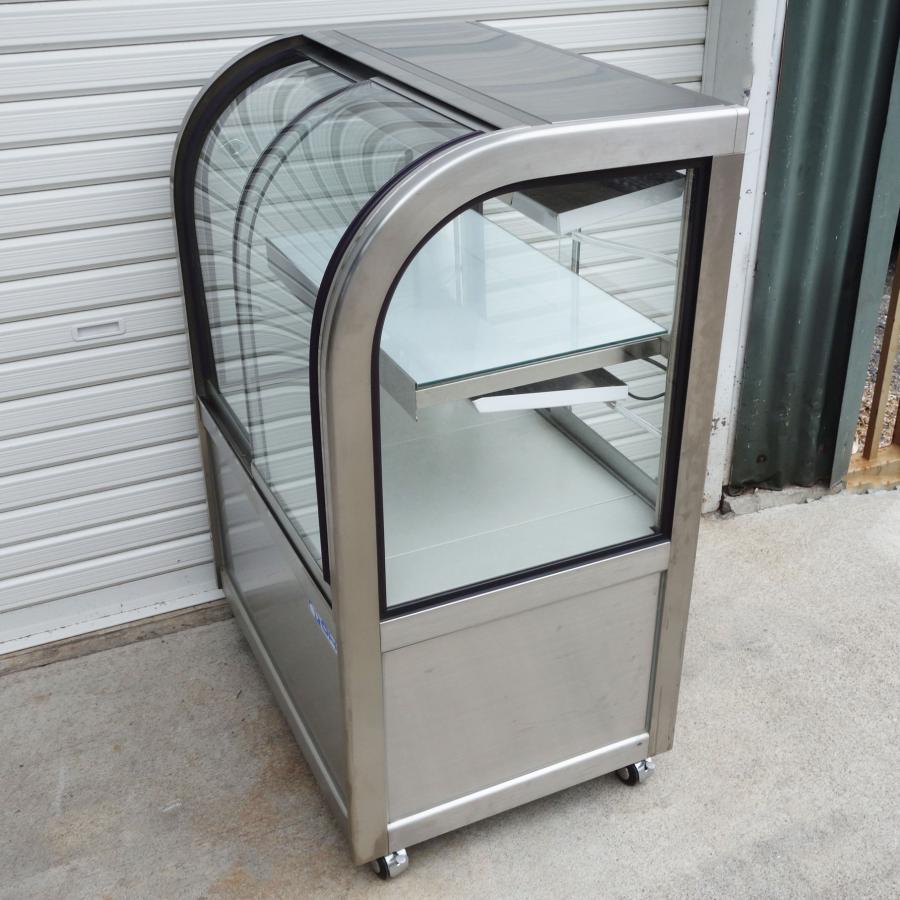 大穂製作所 冷蔵ショーケース OHGU-Sf-700W ◇ 76L 両面引戸 幅700