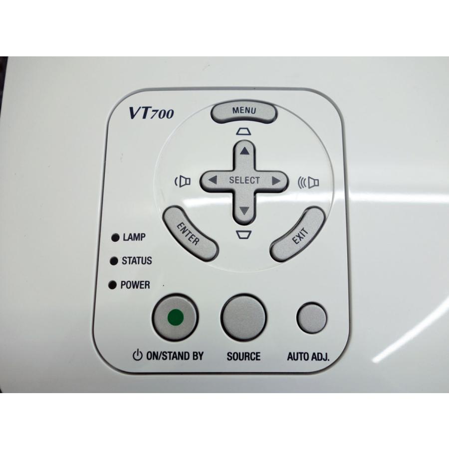 ViewLight 送料無料 ◇ NEC プロジェクター VT700J ランプ残84％/3000