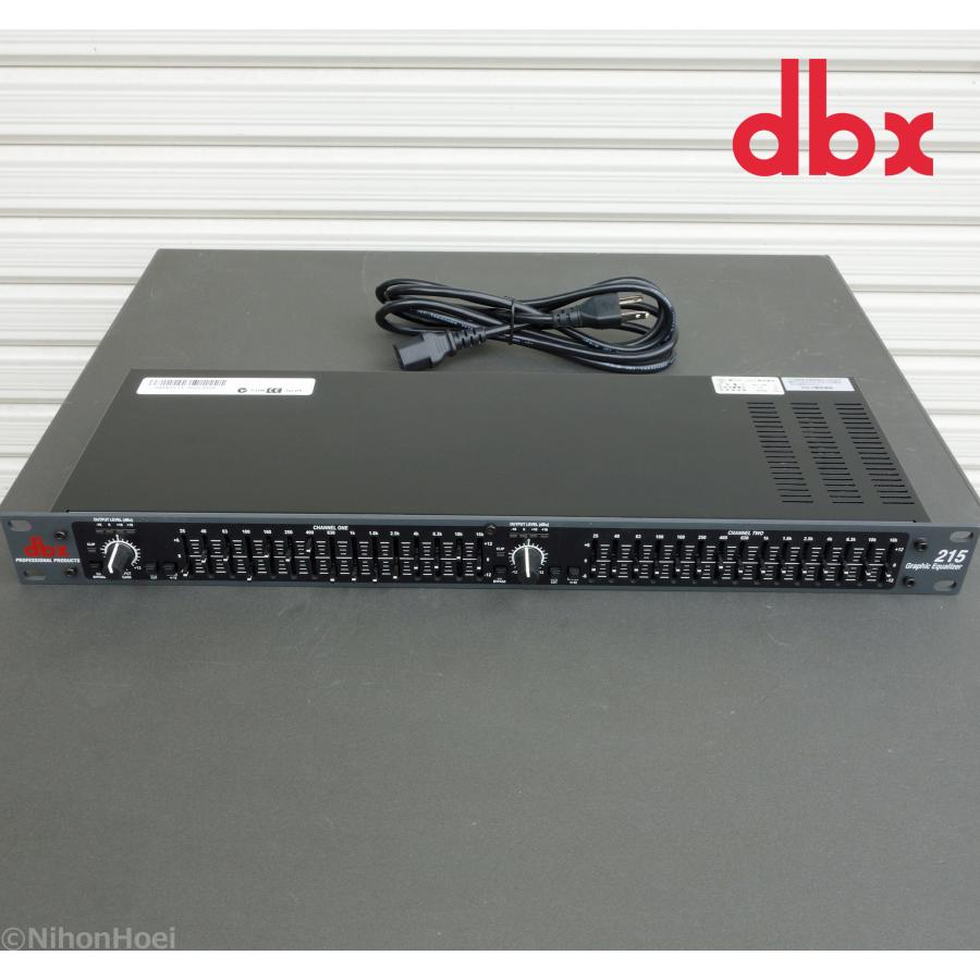 dbx 2015G ディービーエックス グラフィックイコライザー　ビンテージ 送料無料 ◇ dbx グラフィック イコライザー 215 Graphic Epualizer