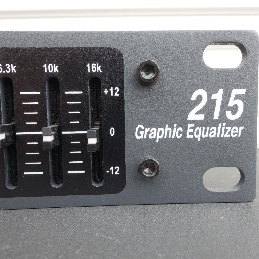 送料無料 ◇ dbx グラフィック イコライザー 215 Graphic Epualizer