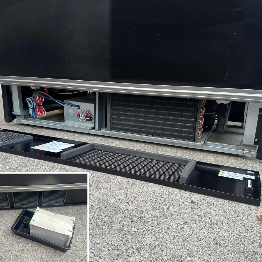 フクシマガリレイ 現状 ◇ フクシマ 冷凍・冷蔵切替 平型ショーケース