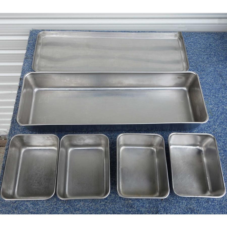C(7644) EBM 18-8 深型組バット 10個セット ステンレス 中古品 業務用 厨房用品 飲食店 店舗用 調理用 18-8 深型組バット0号/業務用/新品/※総額15000円以上購入で送料無料