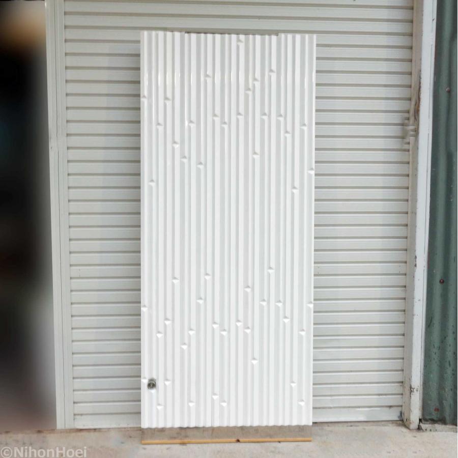 モダンデザイン 木製 ドア 白 ◇ 幅838×奥行60×高さ1970mm 店舗 内装 