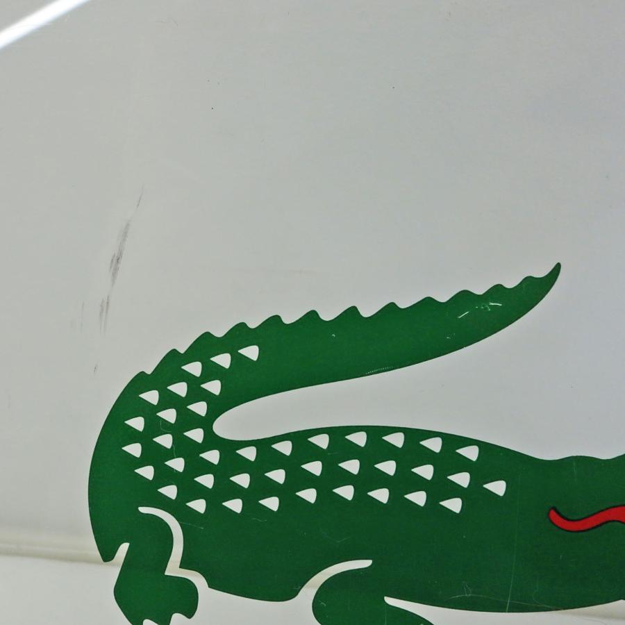 送料無料 ◇ LACOSTE アクリルスタンド 2個セット 幅25奥行10高さ16cm