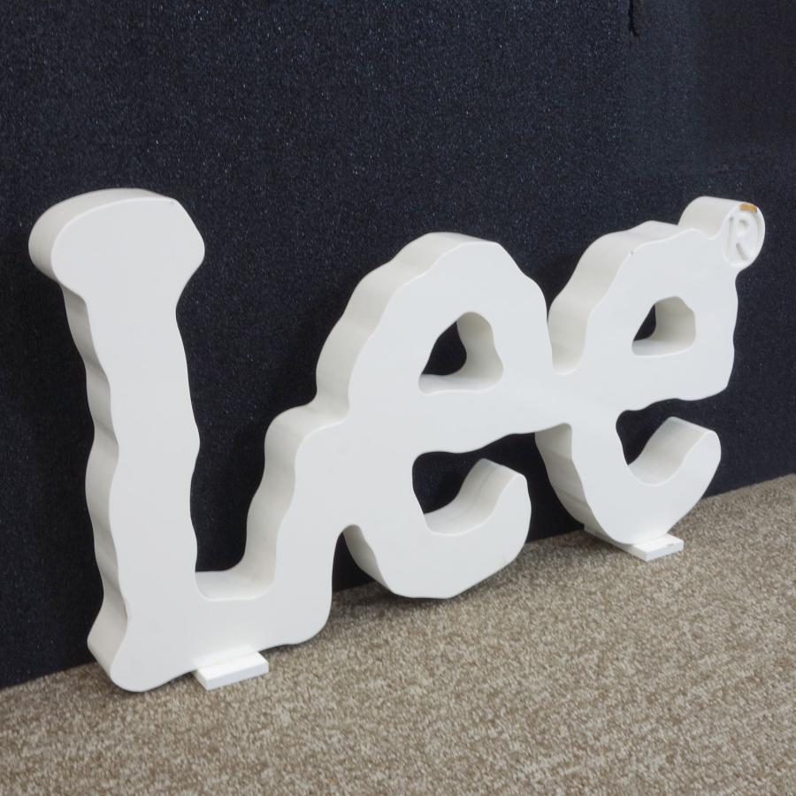 Lee木製看板 ディスプレイ Lee（リー） 送料無料 ◇ 木製スタンド ◇ 幅400奥行52高さ217cm