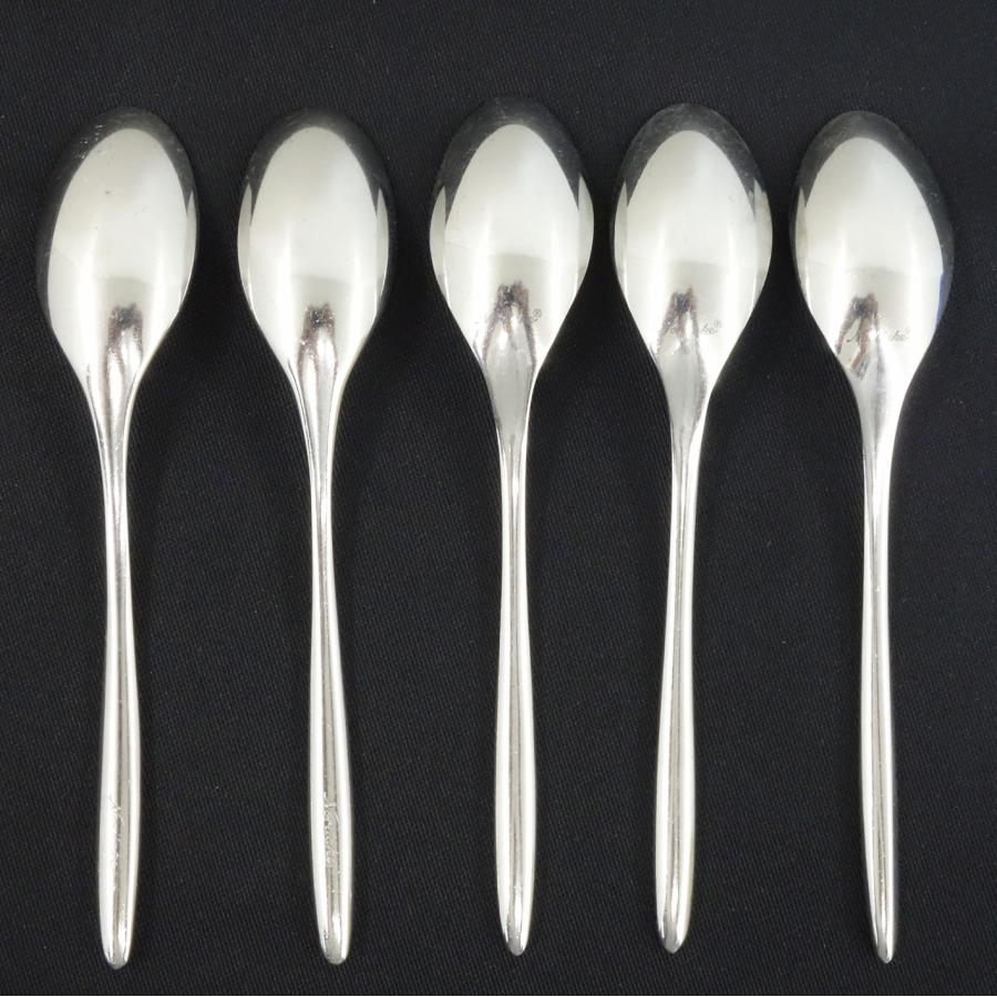 昭和レトロ　ノリタケナイル18cmスプーン31本未使用ヴィンテージ品 ノリタケ 送料無料 ◇ デザート スプーン/190mm 5本セット ◇ 在庫12