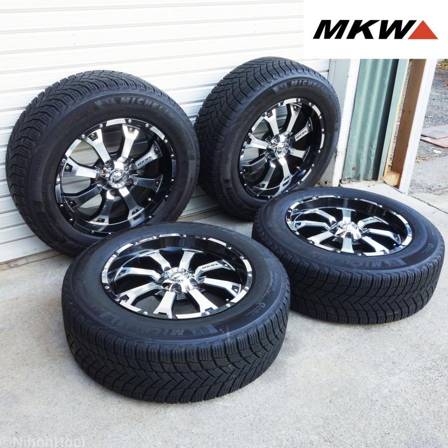 225/65R17 スタッドレスタイヤ　ホイール・ナット付 NANKANG（ナンカン） 225/65R17 スタッドレスタイヤホイールセット AW