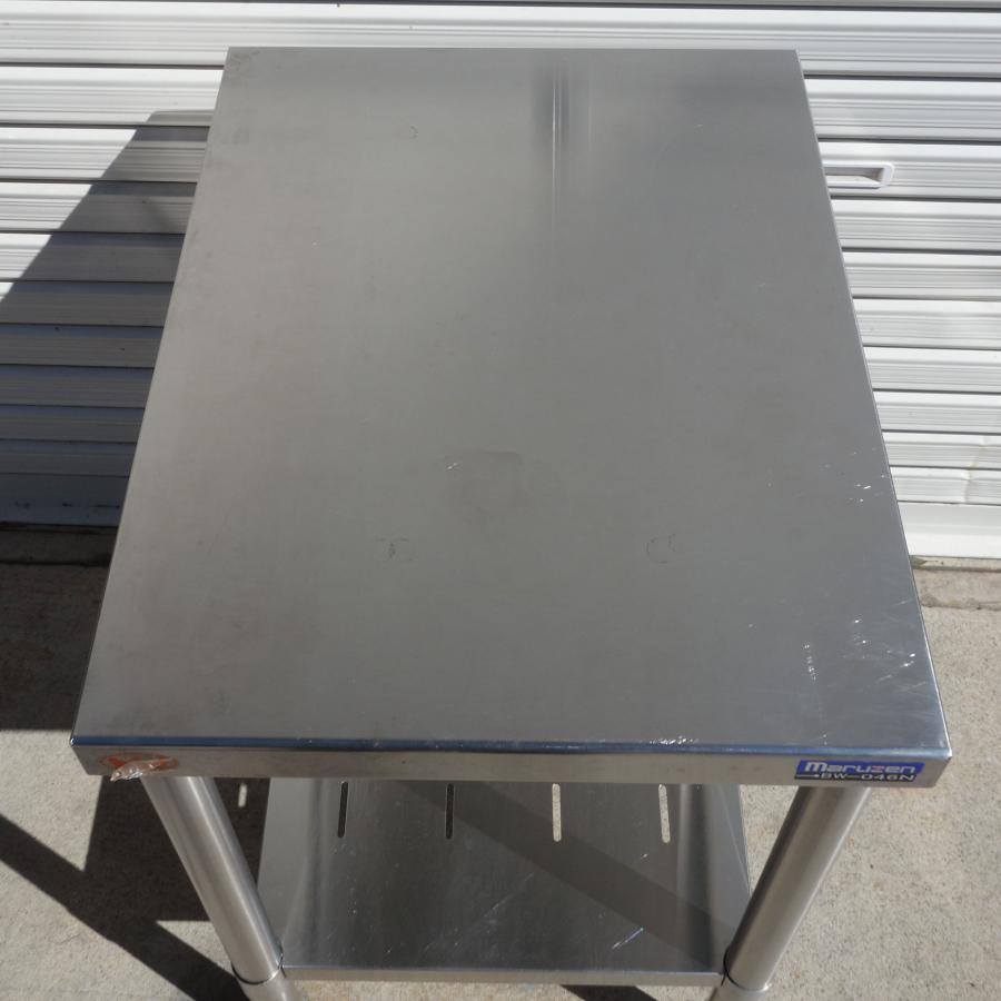 ◻maruzen マルゼン 調理台 小 スノコ板付 BW-046 調理台スノコ板付