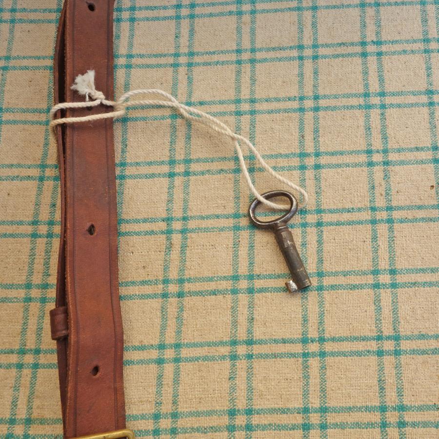 トランクケース　アンティーク　三越 三越 TOKYO ビンテージ トランク ケース 革 ◇ 幅660×奥行400×高