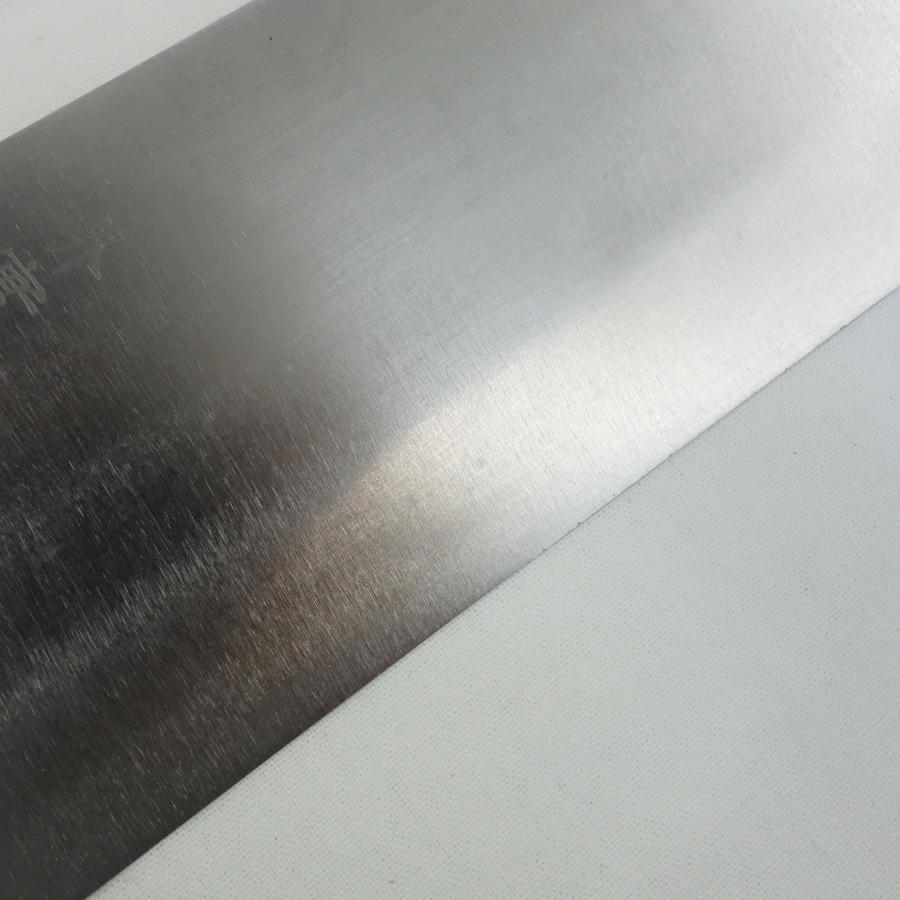 送料無料 ◇ 堺 實光刃物 ツバ無 スイカ切 刃渡り360mm ステンレス