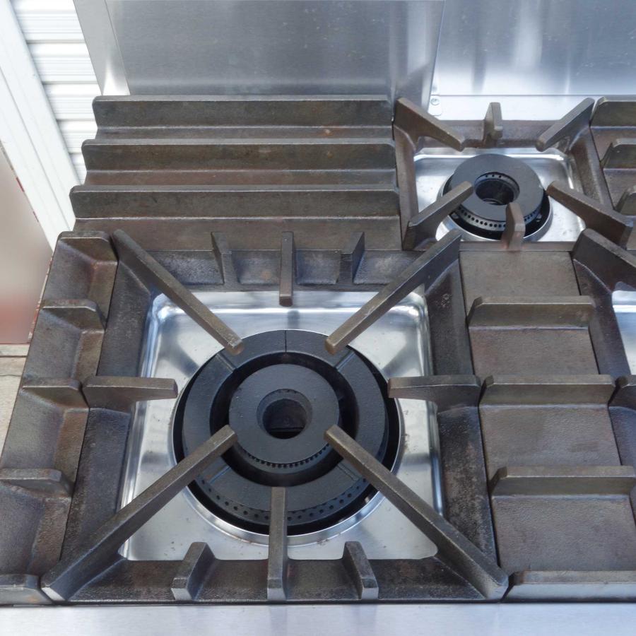 タニコー ガスレンジ 5口 都市ガス13A TSGR-1232 ◇ 幅1200×奥行600×高