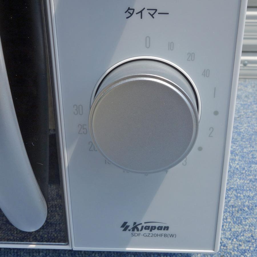 S.Kjapan 送料無料 ◇ 電子レンジ 庫内 フラット 500W 20L 解凍