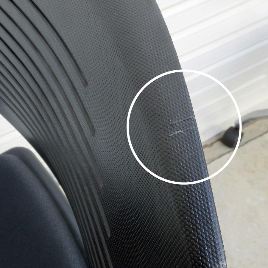 カグクロ ◇ スタッキング チェア 4脚セット 黒 ◇ 幅545×奥行575×高さ