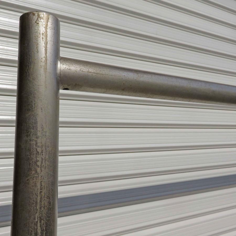 業務用 太パイプ ハンガーラック ◇ 幅1550 奥行550 高さ1700〜2000mm