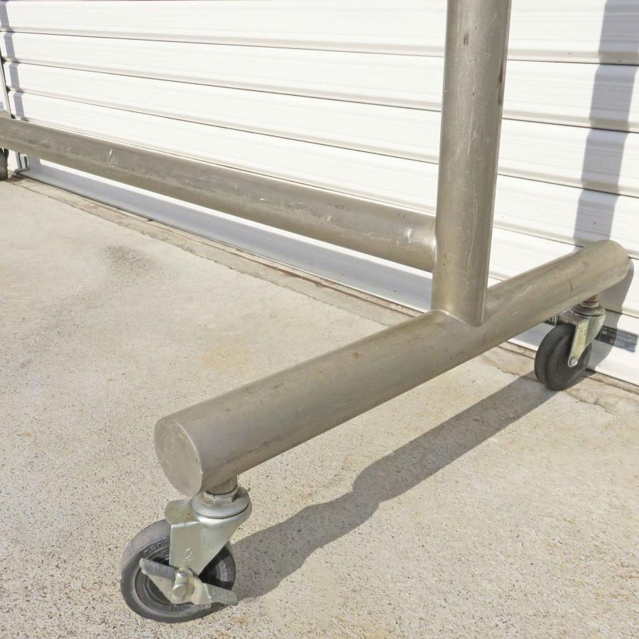業務用 太パイプ ハンガーラック ◇ 幅1550 奥行550 高さ1700〜2000mm