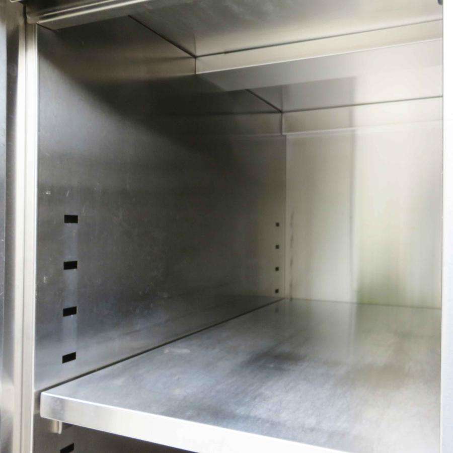 業務用 ステンレス 食器棚 ◇ 幅900×奥行750×高さ1800mm スライド扉