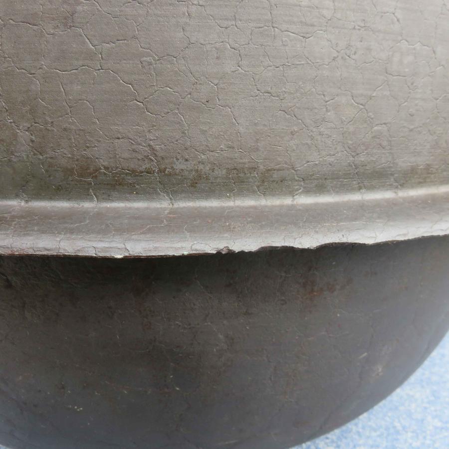 送料無料 ◇ 中澤利幸商店 謹製 特選 鋳鉄 羽釜 内径直径510mm×高さ