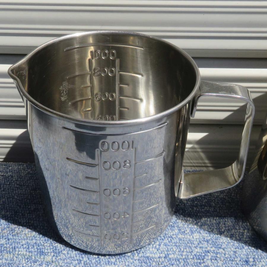 送料無料 ◇ ステンレス 計量カップ 9個セット 1000/500/300/100ml
