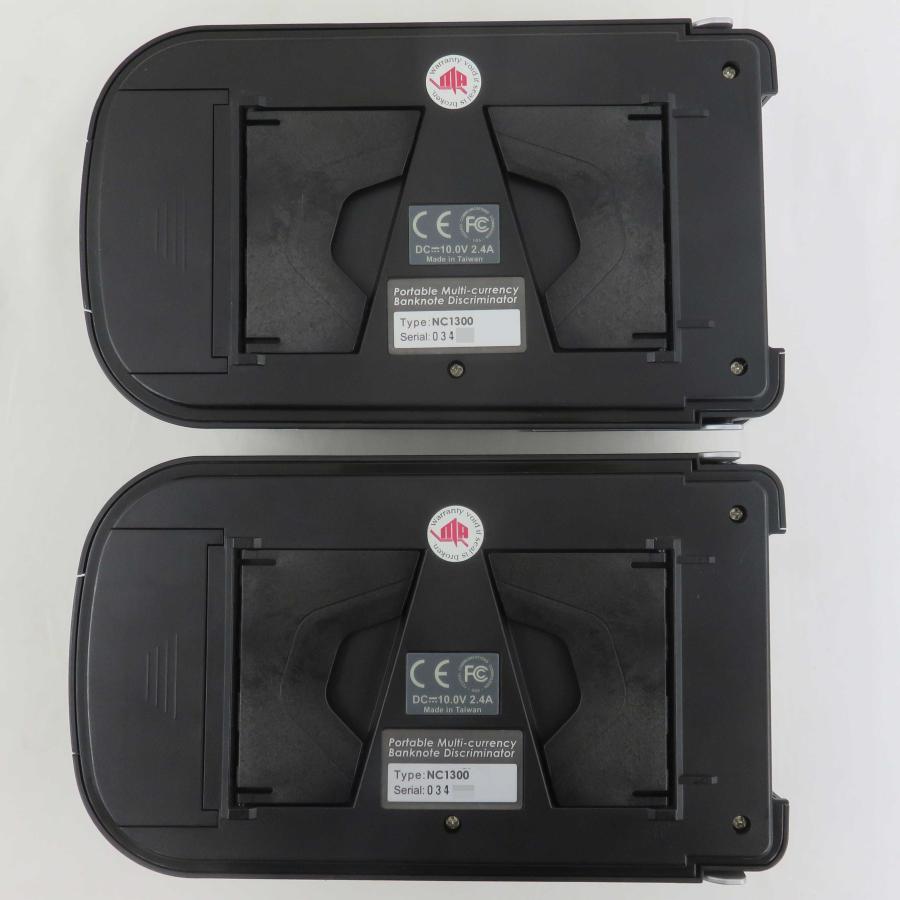 送料無料 ◇ 日本CDR 小型 紙幣鑑定機 NC1300 米ドル ユーロ 人民元 12