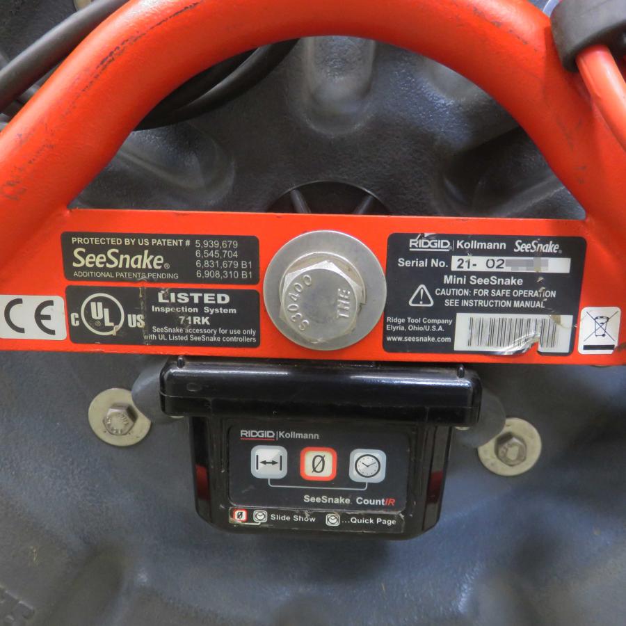 送料無料/ジャンク ◆ RIDGID Kollmann 管内 検査カメラ ◆ モニター付き 検査機器 ◆ シースネイク 配管スコープ 部品取り_2