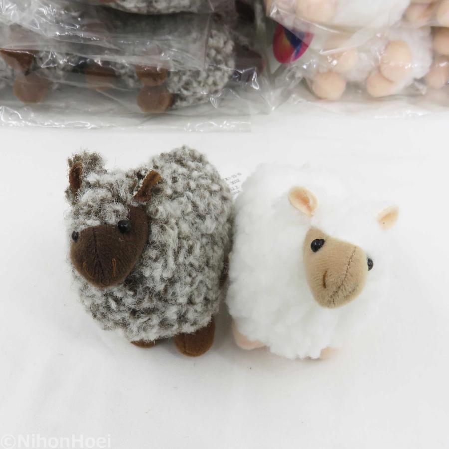 送料無料 ◇ 未使用 ひつじ かわいい 小さな ぬいぐるみ 合計54体