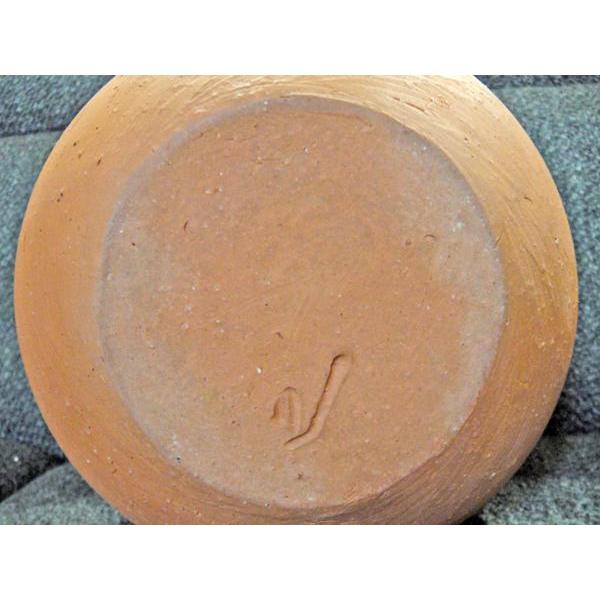 送料無料 ◇ 工芸品 陶磁器 分線鋸歯文 壺 直径185×高さ180mm : 日本