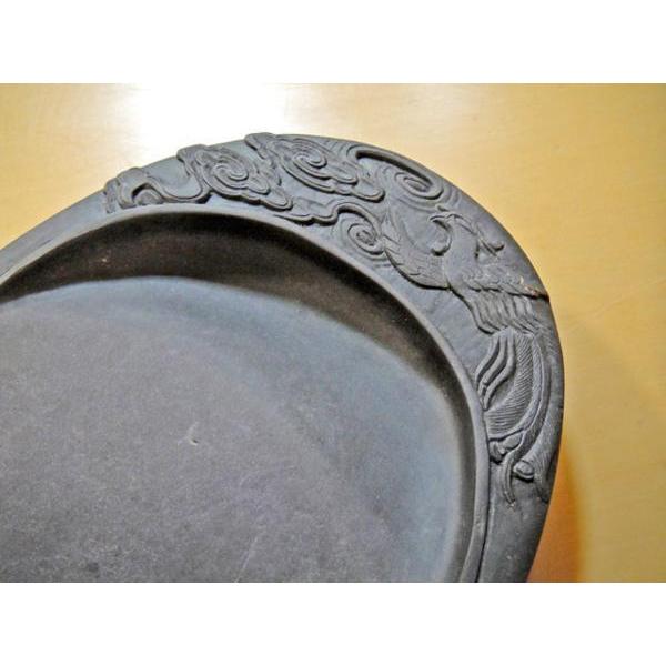 送料無料 ◇ 工芸品 硯 書道具セット 黒檀硯箱 彫刻硯 文明堂筆 送料無料 ◇ 工芸品 硯 書道具セット 黒檀硯箱 彫刻硯 文明堂筆