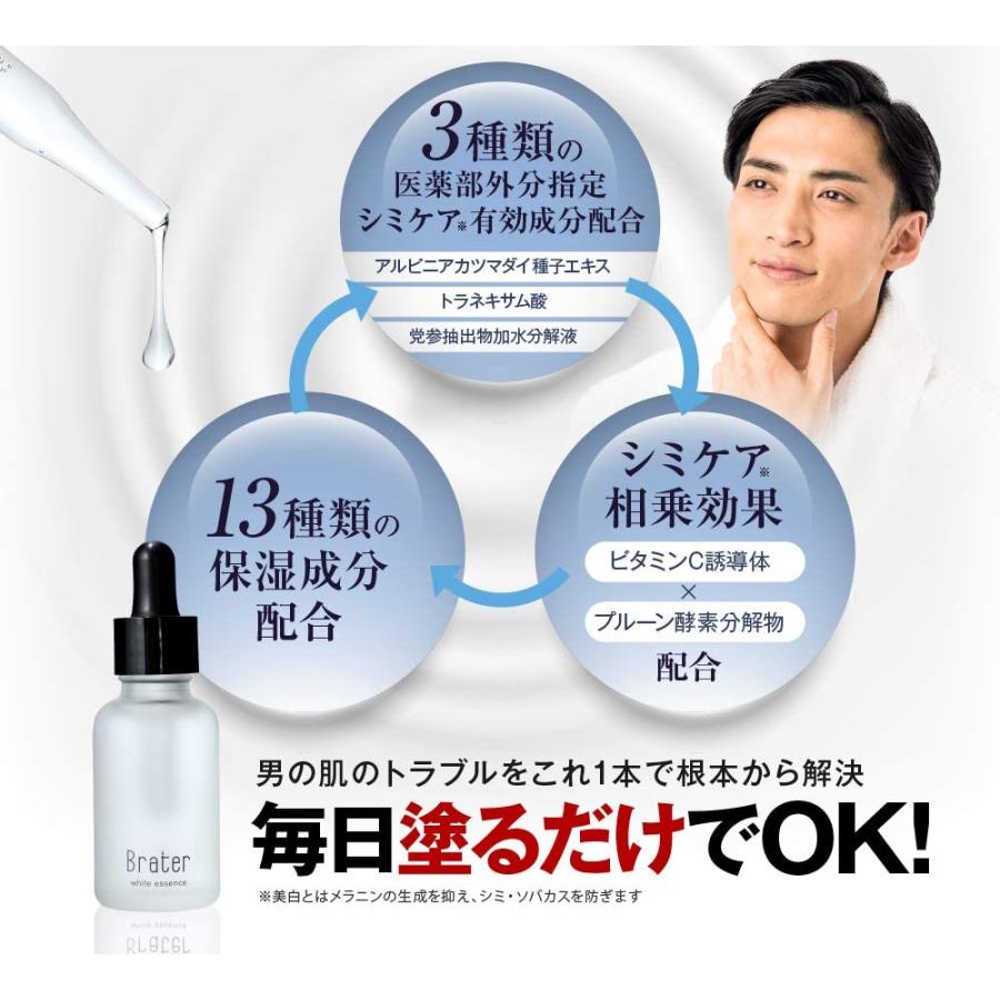 Brater 美容液 薬用美白美容液 5本セット 美白 保湿 メンズコスメ メンズ コスメ 男性 エイジングケア シミ シワ ニキビ 乾燥肌 敏感肌 ブレイター 幹細胞 Serum M Sin 05 Town Life コスメ Yahoo 店 通販 Yahoo ショッピング