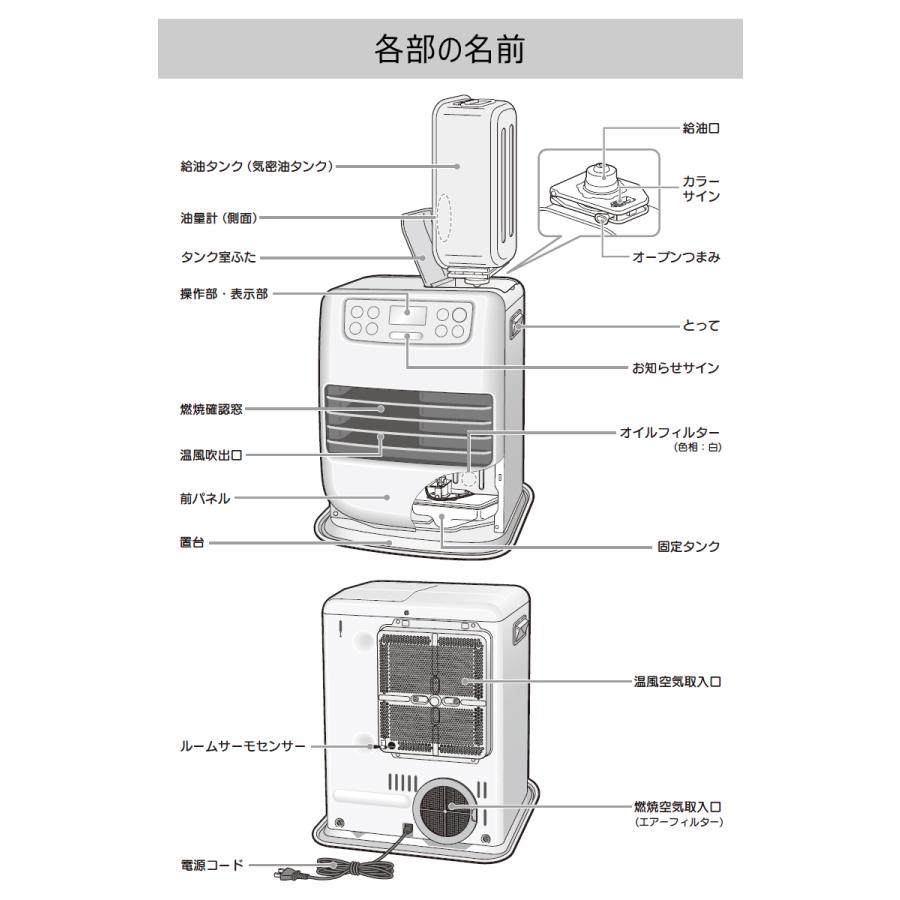CORONA(住宅設備) コロナ 石油 ファンヒーター FH-M2524Y (W CORONA(住宅設備) コロナ 石油 ファンヒーター FH-M2524Y (W