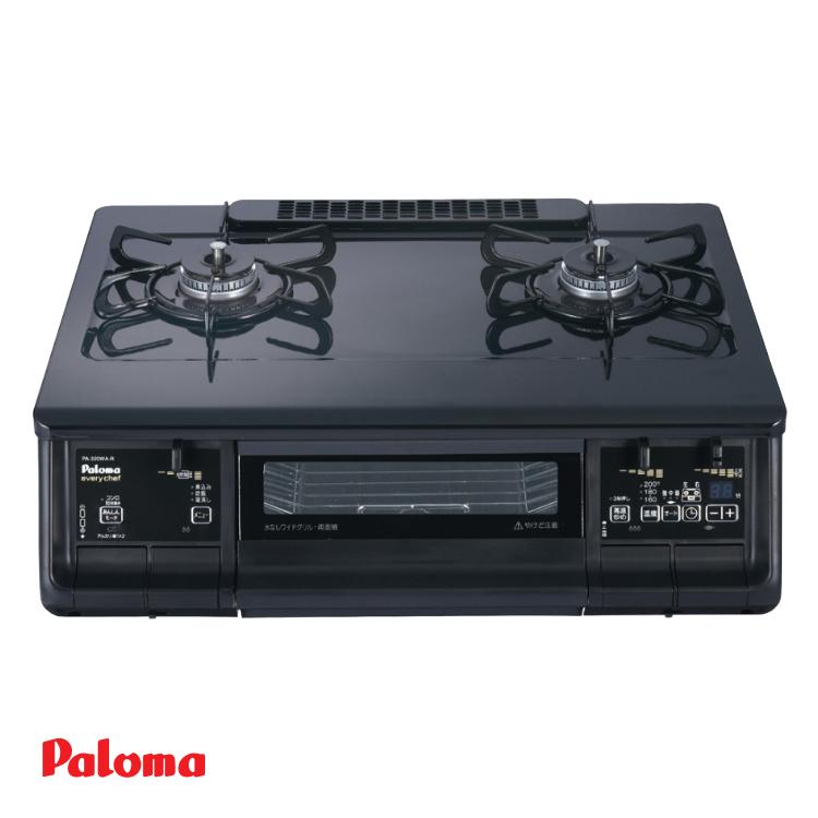 EVERYCHEF パロマ エブリシェフ PA-380WA ブラック ガステーブル 