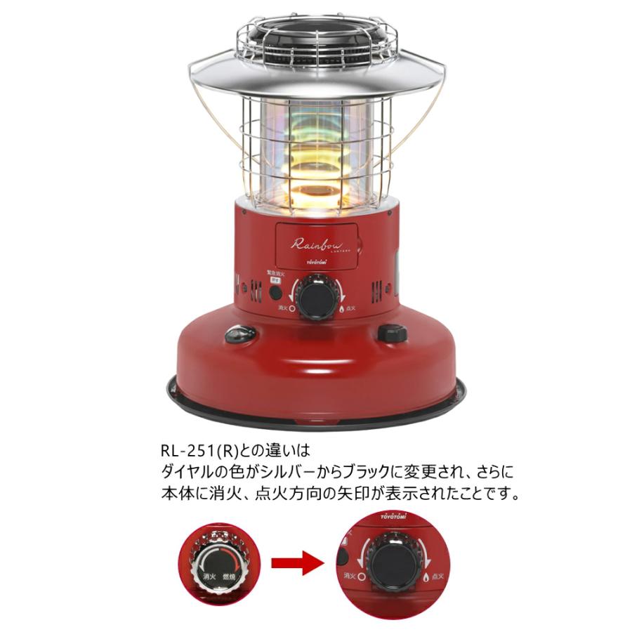 トヨトミ 対流形 石油 ストーブ RL-25M (R) レッド 石油ストーブ トヨトミ 対流形 石油 ストーブ RL-25M (R) レッド 石油ストーブ