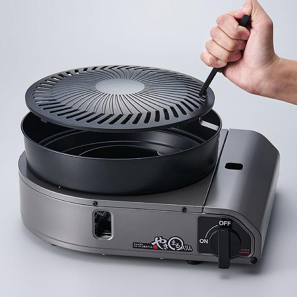 Iwatani（イワタニ） CB-SLG-3 カセットガススモークレス焼肉グリル や