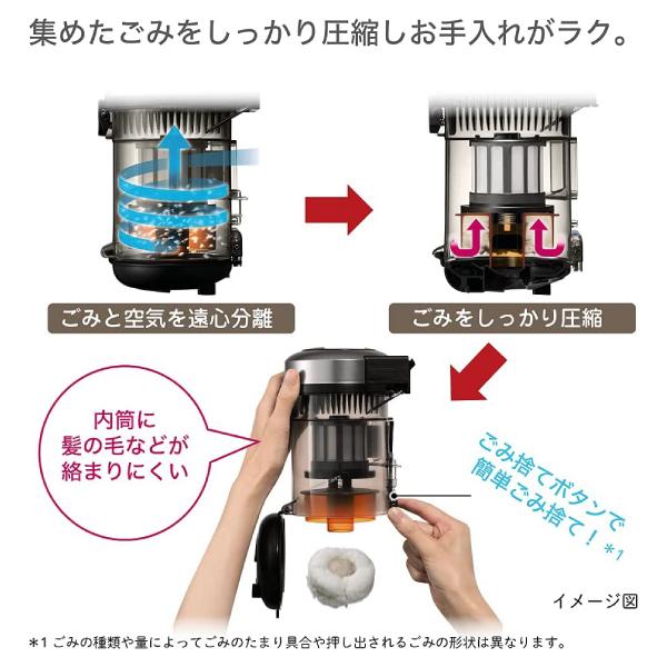CV-SP300G(R) 日立(HITACHI) サイクロン式クリーナー パワかる