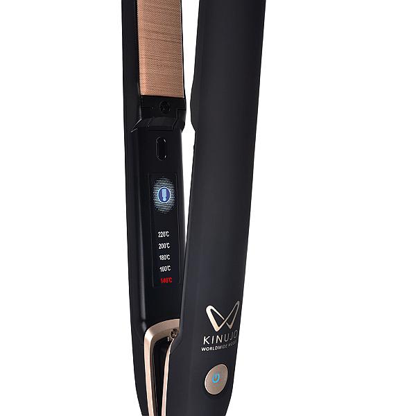 日本全国送料無料 キヌージョ Kinujo W ストレートアイロン ヘアアイロン Worldwide Model 海外兼用 海外使用可 ブラック 絹女 Ds100 Bk 安いそれに目立つ Zoetalentsolutions Com