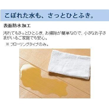 電磁波カット ホットカーペット フローリングタイプ 3畳用 防水