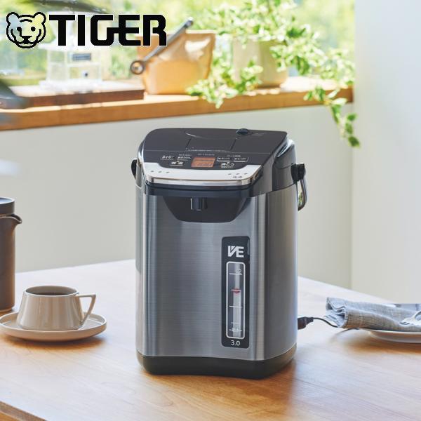 タイガー（TIGER） PIG-H300K 電気ポット 3L 蒸気レス VE電気まほうび