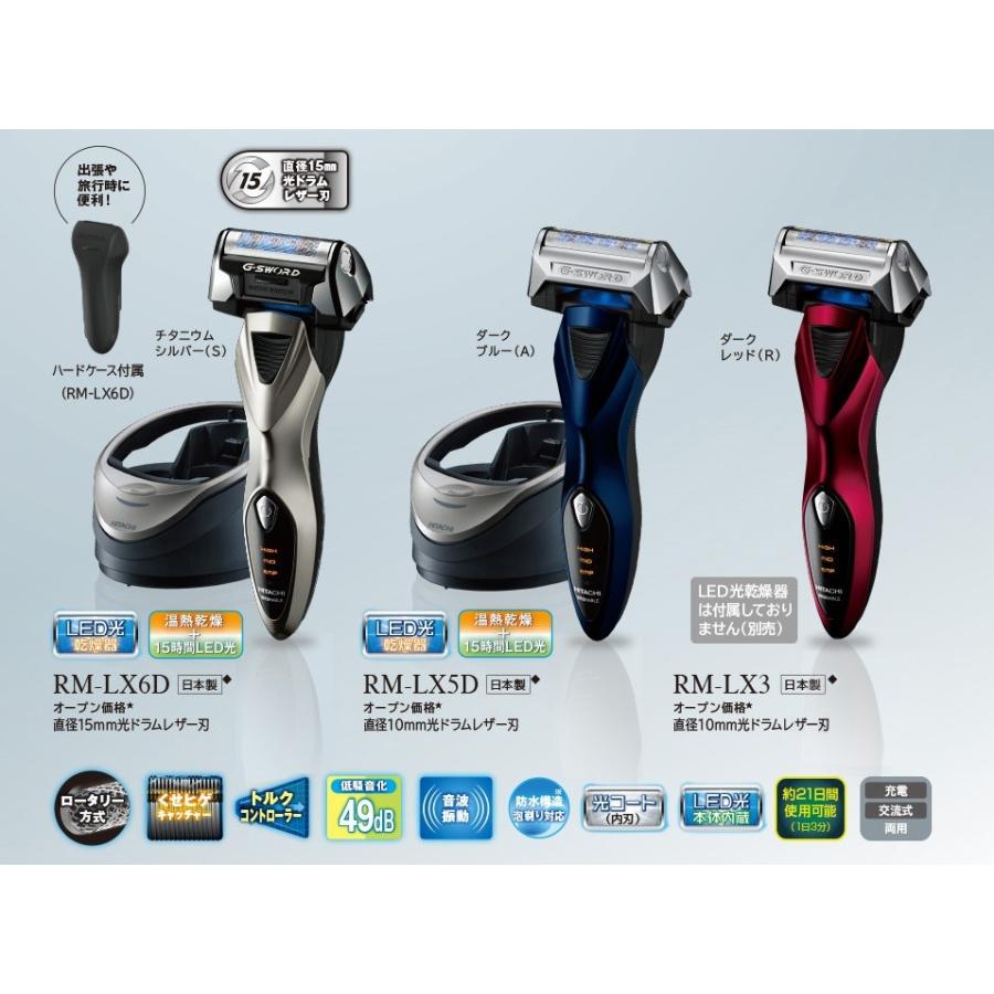 日立 電気シェーバー メンズシェーバー ロータリージーソード Rotaryg Sword 電動ひげそり ロータリータイプ Rm Lx6d S 日立鼻毛カッター タウンモール Townmall 通販 Paypayモール