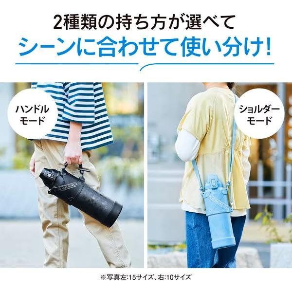 象印（ZOJIRUSHI） SD-HB10(AL) ステンレスボトル 水筒 プロテクト