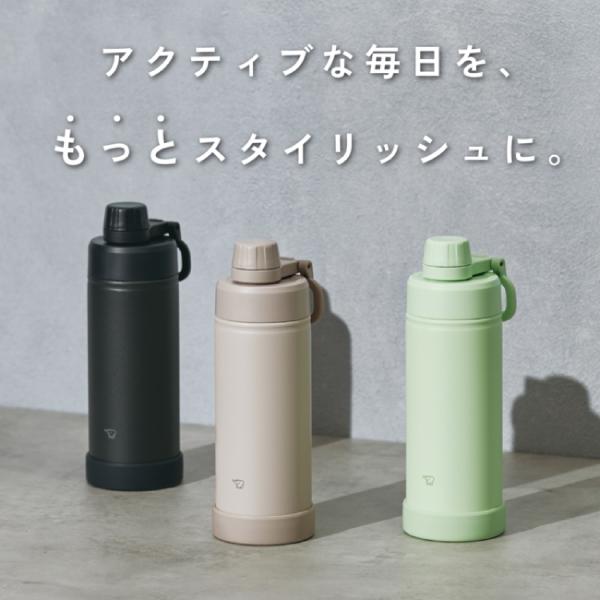 象印（ZOJIRUSHI） SD-KA60(GM) クールボトル スマートキャップ 底
