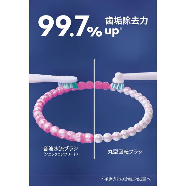 D1004132BK 本体と 交換用ブラシ EB50RX-3EL相当が付属したおためしパック ブラウン 電動歯ブラシ オーラルB 充電式 すみずみクリーン BRAUN Oral-B D1004432BK｜townmallneo｜07