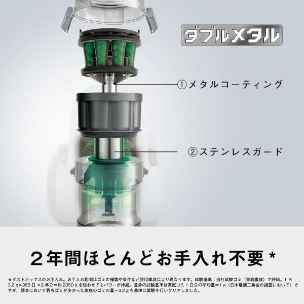 Panasonic MC-SR42K-A パナソニック ダブルメタル プチサイクロン 